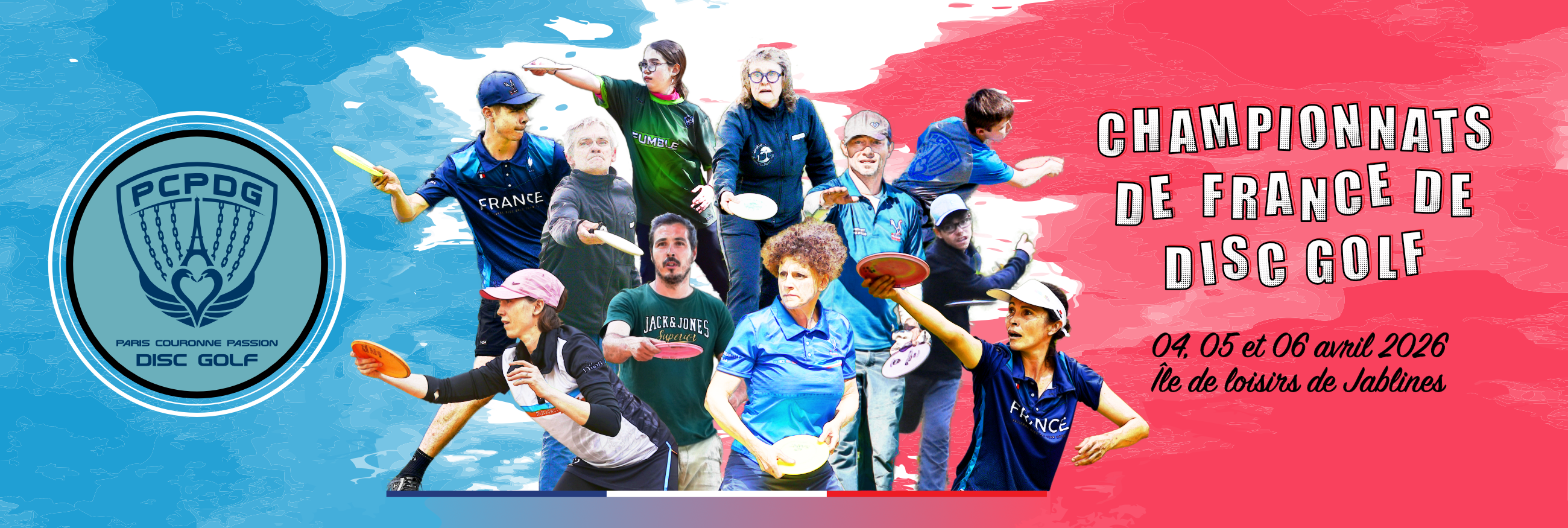 Championnats de France de Disc Golf 2026 à Jablines 4ᵉ manche du Régional Tour LFD Île-de-France