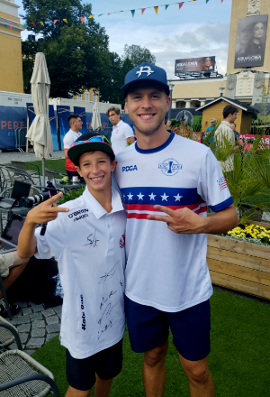 Léo et Isaac Robinson