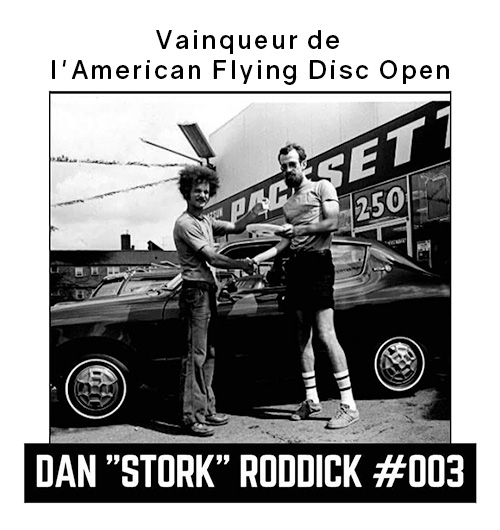 Dan Roddick, vainqueur de l'American Flying Disc Open